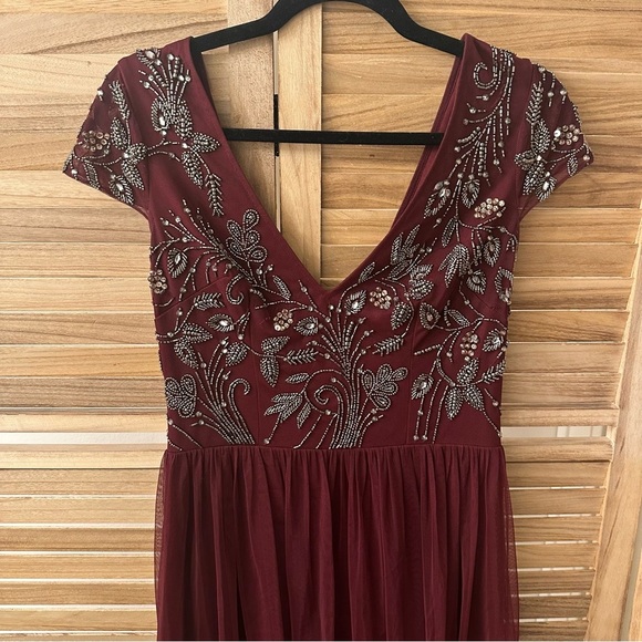 BHLDN Diaz Bridesmaid Anthropologie Maxi Gown size S - Picture 3 of 7